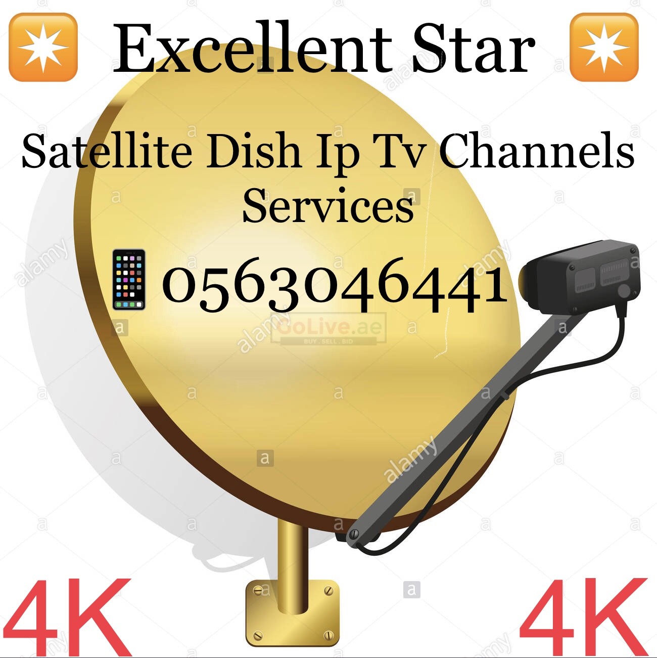 Satellite Iptv Dish tv Services in Satwa