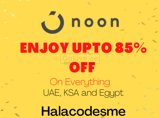 Enjoy Upto 85% off Noon coupon codes at Halacodesme