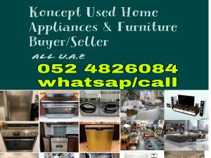 Koncept Used Home Appliances Buyer/Seller Dubai.