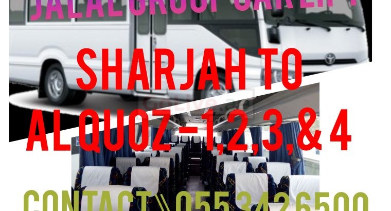 CarLift Service sharjah to Business Bay, Al Quoz