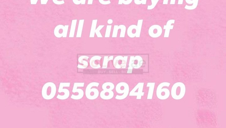 Scrap buyer in downtown dubai