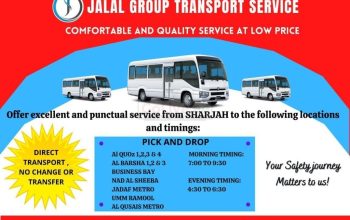 CarLift Service sharjah to Business Bay, Al Quoz