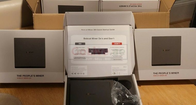 Selling New Latest Bobcat Miner 300 Helium Hotspot EU/US Available