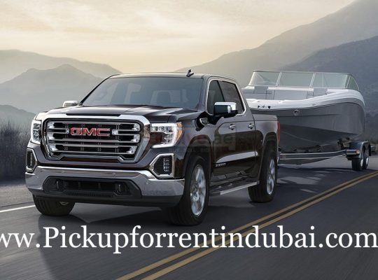 Rental trucks for towing travel trailer Dubai