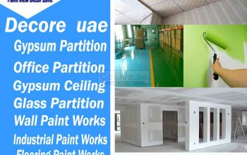 Gypsum Decoration and painting Contractor in all over UAE