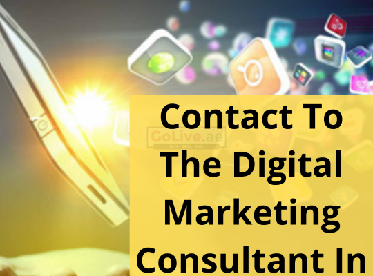 Contact To The Digital Marketing Consultant In Dubai