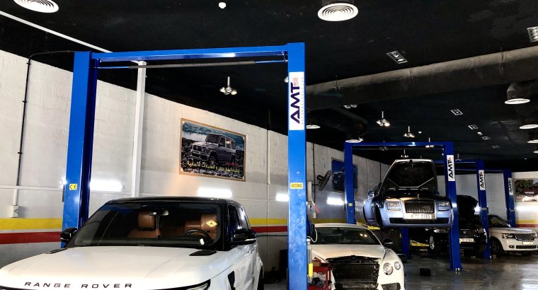 Range Rover and Land Rover service center in Dubai