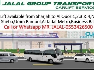 Transport Service Sharjah to AlQuoz