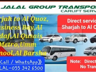 CARLIFT SERVICE SHARJAH TO AL QUOZ