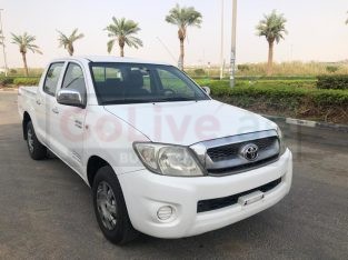TOYOTA HILUX 2010 GCC,DOUBLE CABIN PICKUP -AUTOMATIC TRANSMISSION, WELL MAINTAINED « Fixed price»35500