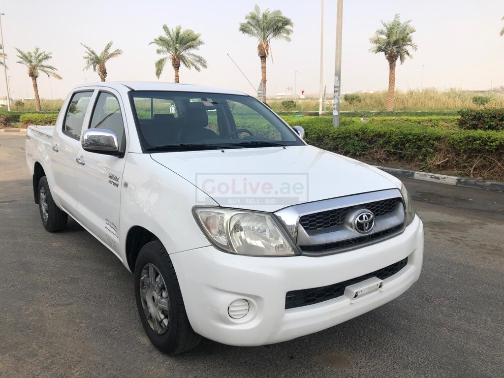 TOYOTA HILUX 2010 GCC,DOUBLE CABIN PICKUP -AUTOMATIC TRANSMISSION, WELL MAINTAINED « Fixed price»35500