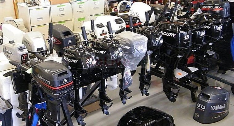 BRAND NEW/USED OUTBOARD all new series for sale