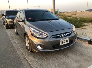 ONLY FOR EXPORT HYUNDAI ACCENT 2017 SE,1.6L ENGINE-USA SPECIFICATION FULLY AUTOMATIC,EXCELLENT CONDITION