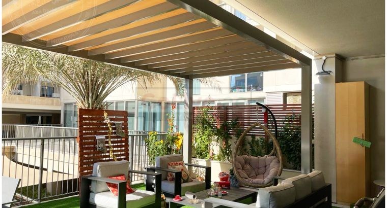Aluminum Pergola Design Uae | Supply and Install Modern Design Pergola | Best Discounted Offer.