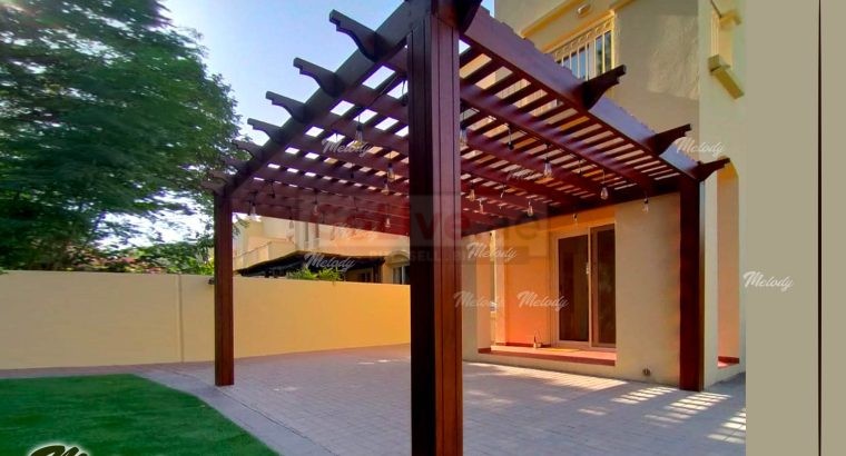 Buy Wooden Pergola At Special Discount in Dubai | Melody Structures UAE