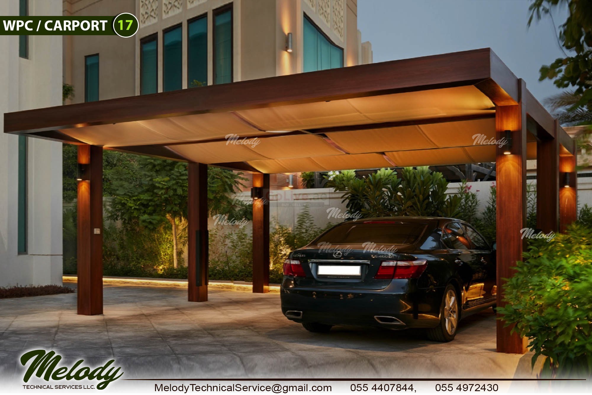 Car parking cheap shades suppliers