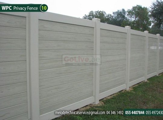 WPC Fence in Dubai | WPC Woven Fence design in Dubai | WPC Fence suppliers in Dubai UAE | WPC Wall mounted Fence in UAE