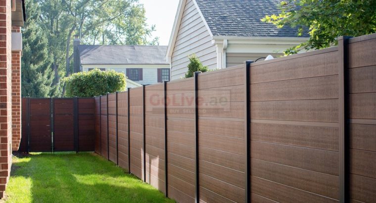 Garden Fencing in Dubai | WPC Fence | Wooden Fence | Fence Suppliers UAE