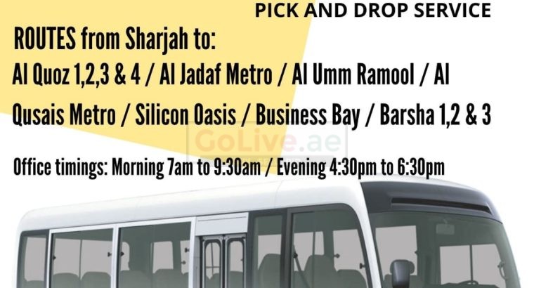 CARLIFT SERVICE SHARJAH TO SILICON OASIS,AL QUOZ,OUTSOURCE CITY ,ACADEMIC CITY