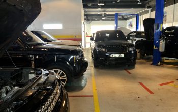 Land Rover and Range Rover Auto workshop in Dubai