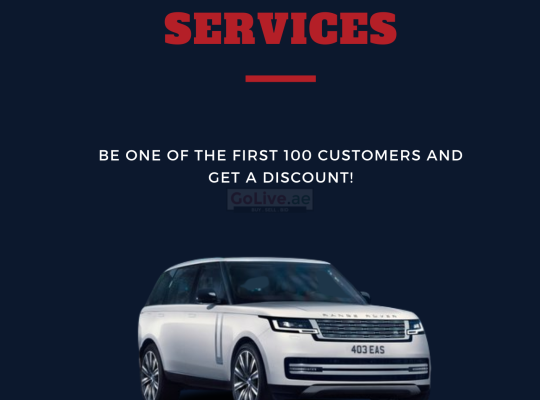 Range Rover and Land Rover maintenance garage in Dubai