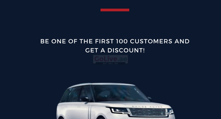 Range Rover and Land Rover maintenance garage in Dubai