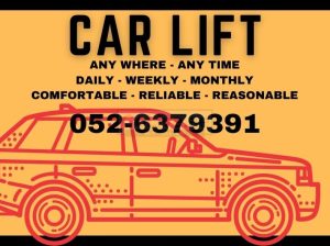 Car Lift Available (Sharjah / Dubai)