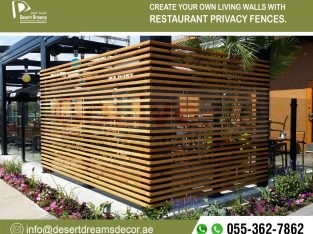Wooden Fences Contractor in Abu Dhabi, Uae.