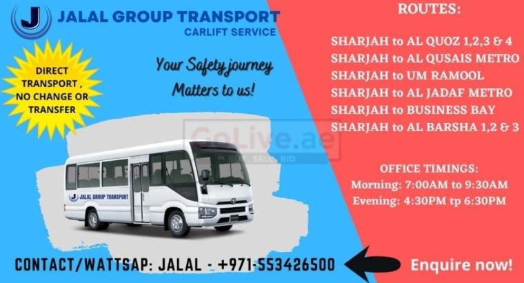 CARLIFT SERVICE SHARJAH TO AL QUOZ