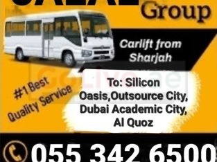 Carlift Sharjah to Silicon Oasis, Outsource City,Academic City