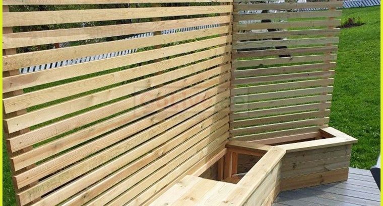 Wooden Fences Contractor in Abu Dhabi, Uae.