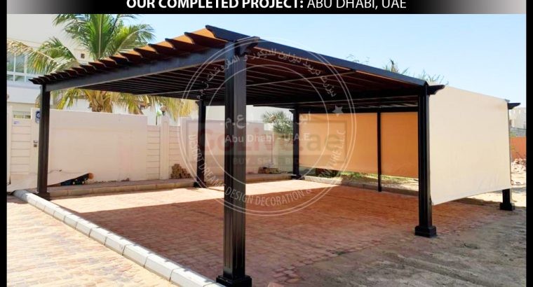 Car Parking Shades Suppliers in Uae | Wooden Shades | Aluminum Shades | Abu Dhabi.