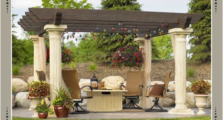 Garden Wooden Pergola Uae | Affordable Prices | Outdoor Sitting Area Pergola | Abu Dhabi.