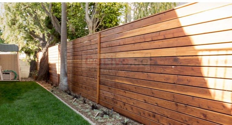 Wooden Fences Contractor in Abu Dhabi, Uae.