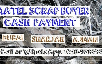 Scrap Buyer Cash Payment in Sharjah