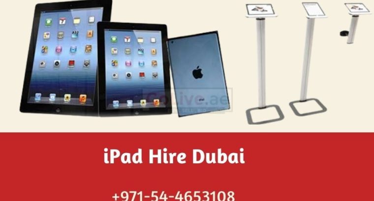 Best iPad Hire Solution Provider in UAE