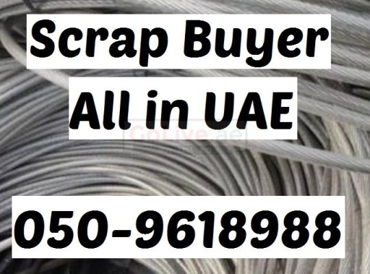 Scrap Buyer Dealers in Jumeirah Dubai Maritime City Bur Dubai Area