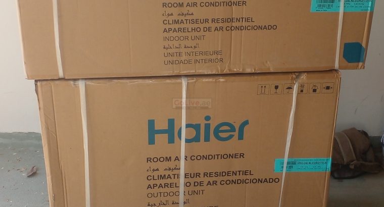 1.5 ton Split AC Haier brand with installation