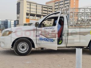 Pickup rental in motor city dubai movers services