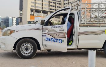 Pickup rental in motor city dubai movers services