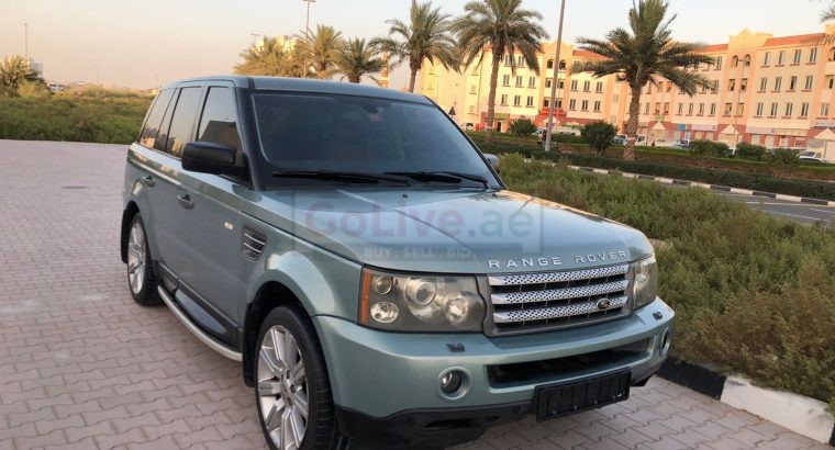 RANGE ROVER 2009, GCC, SPORT SUPERCHARGED, FULLY LOADED SUNROOF,LEATHER SEATS « Fixed price» 24500