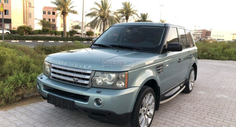 RANGE ROVER 2009, GCC, SPORT SUPERCHARGED, FULLY LOADED SUNROOF,LEATHER SEATS « Fixed price» 24500