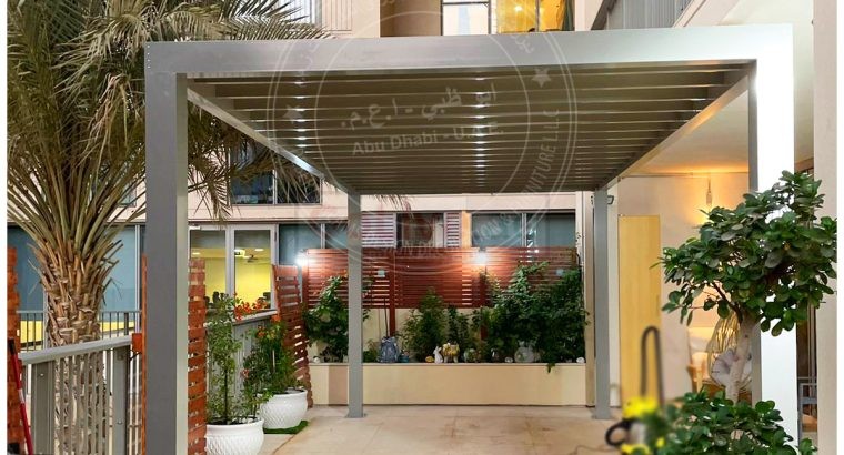 Aluminum Pergola Suppliers in Uae | We Use Strong Aluminum Frames | Dubai.