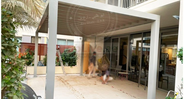 Aluminum Pergola Suppliers in Uae | We Use Strong Aluminum Frames | Dubai.