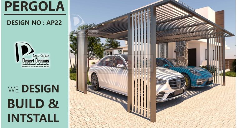 Aluminium Pergola in Dubai | Aluminum Pergola Abu Dhabi | Louver Roofing Pergola.