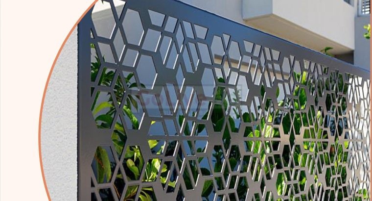 Aluminum Fence Dubai | Aluminum Slatted Fence | Aluminum Privacy Fence Uae.