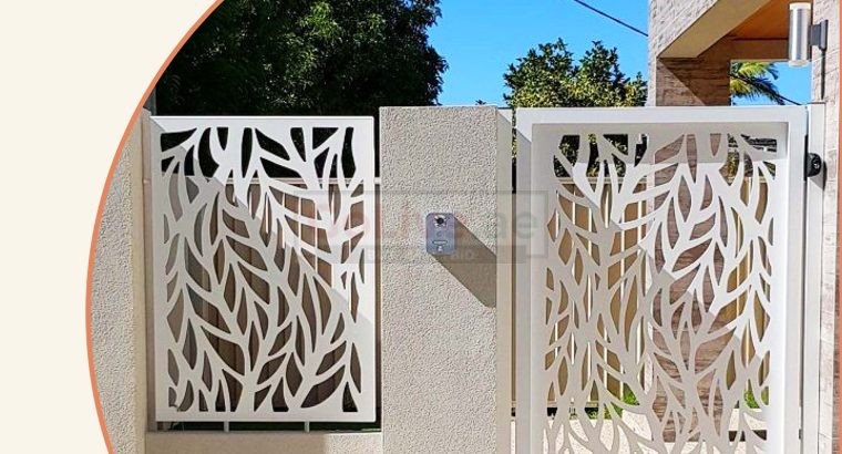 Aluminum Fence Dubai | Aluminum Slatted Fence | Aluminum Privacy Fence Uae.