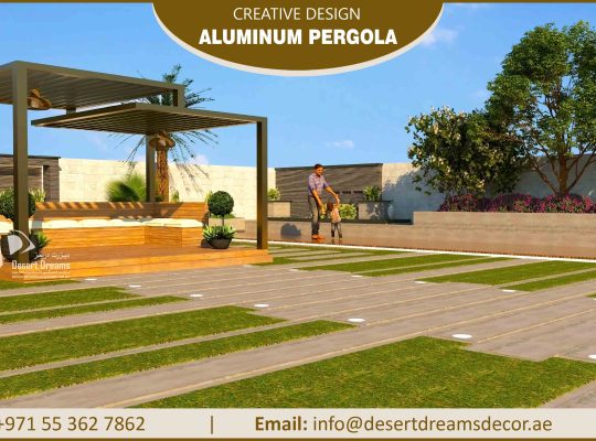 Aluminum Pergola Suppliers in Uae | We Use Strong Aluminum Frames | Dubai.