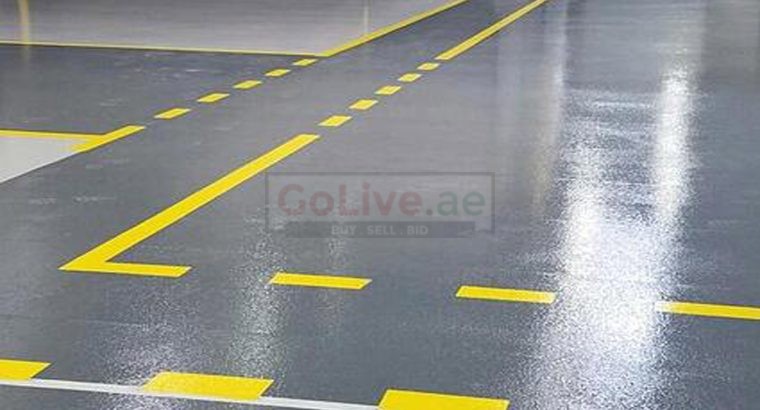Professional Garage Epoxy Works Company Sharjah