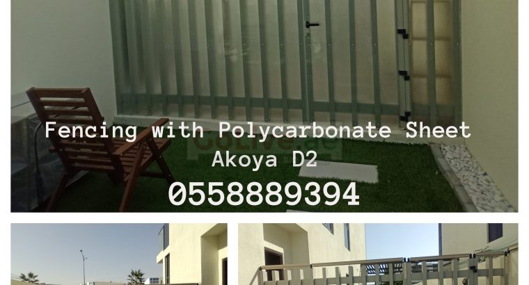 Polycarbonate sheet Fencing